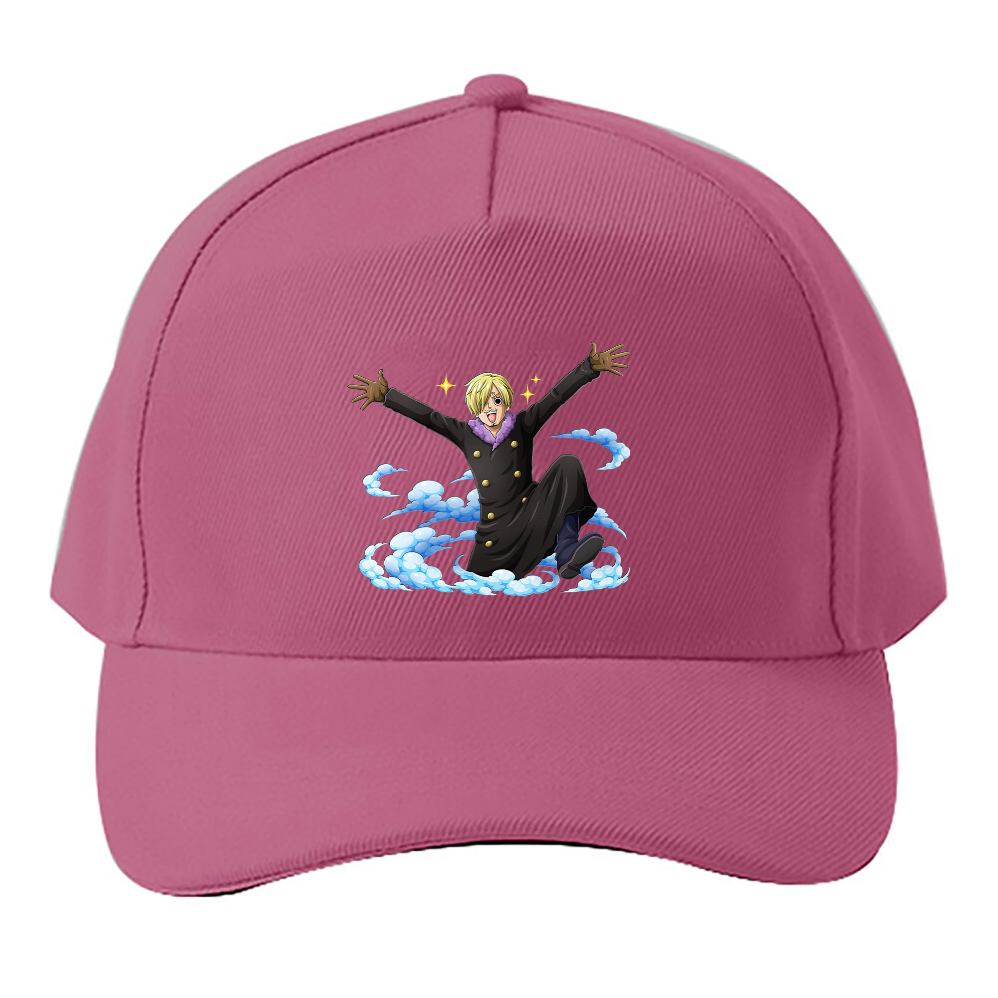 （画像用） ワンピース サンジ ONE PIECE Sanji ベースボールキャップ 綿100％ 男女兼用 帽子 スポーツ